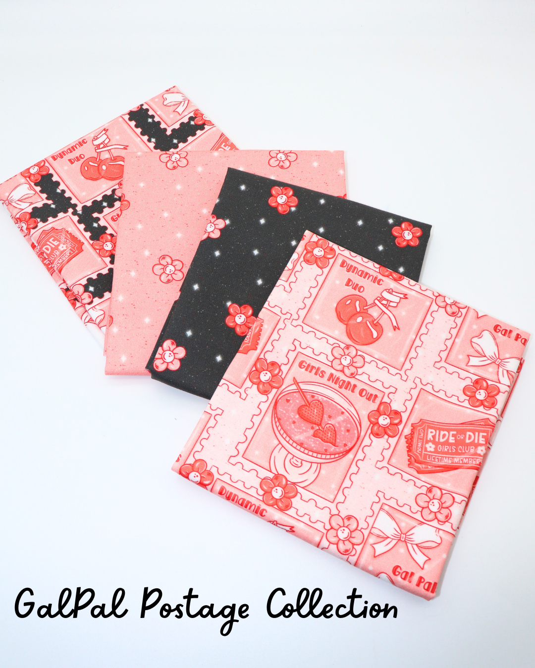 Themed Kona Fat Quarter Packs of 4