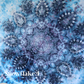 #4 Nutcracker Ice-Dyed Snowflake Tree Skirt Kit (Brushed Cotton)- Pattern Included from Sew a Story