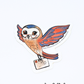 Evie the Owl Sticker