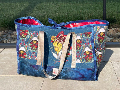 Quilted Tote Bag Digital Pattern