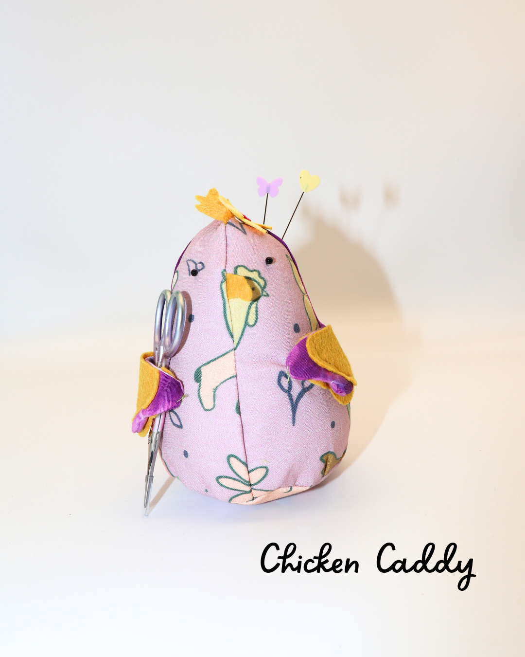 Chicken Caddy - Purple & Plum w/ Pastel Snips