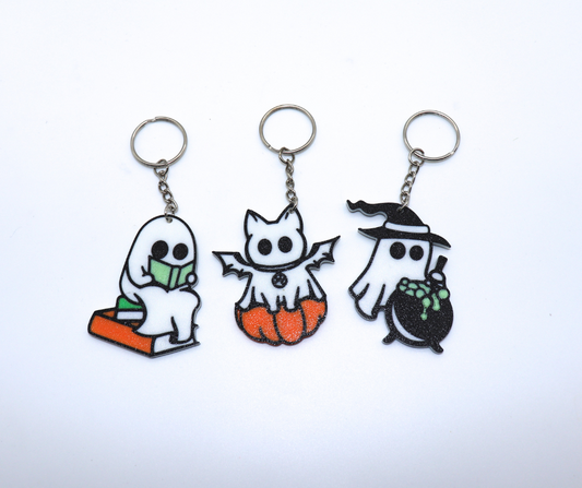 Ghostie Key Chain Set - GLOWS
