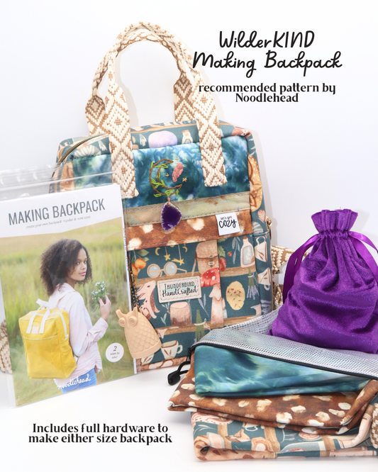WilderKIND Making Backpack Kit - Pattern by Noodlehead Patterns