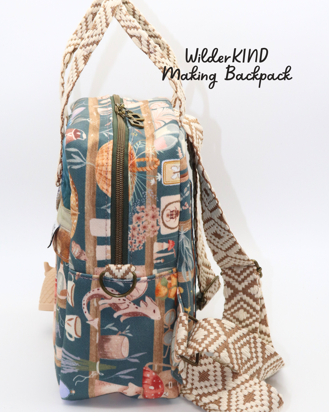 WilderKIND Making Backpack Kit - Pattern by Noodlehead Patterns