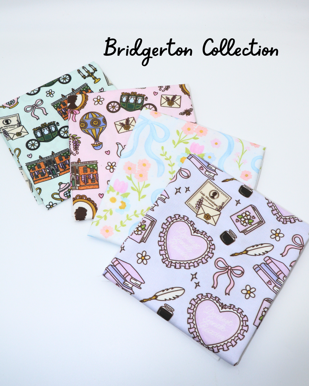 Themed Kona Fat Quarter Packs of 4