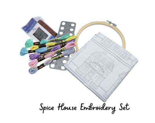 Spice House Embroidery Kit