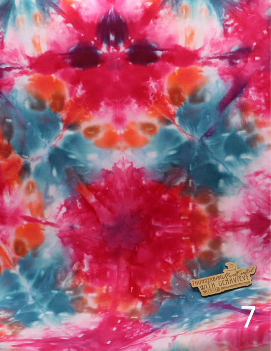 7 Spring Sunset - 1/2 yd Linen Cotton Canvas