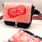 GalPal Postage Denim Dianne Crossbody & Ivy Wristlet Set