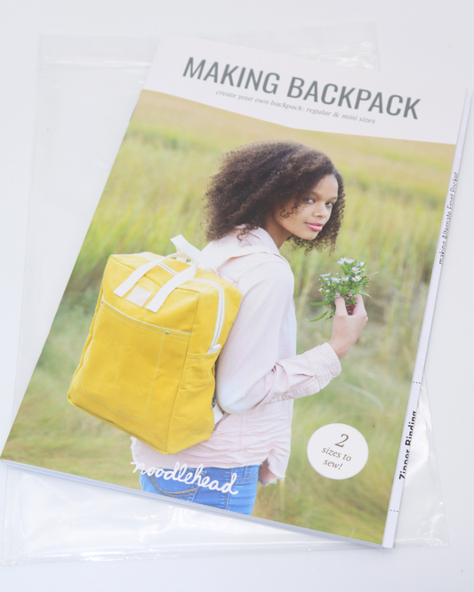 Making Backpack by Noodlehead - Print Pattern