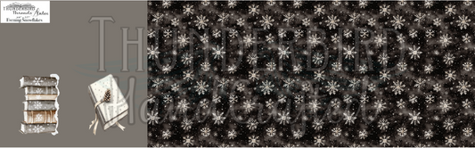 Evening Snowflakes - Book Lovers Panel