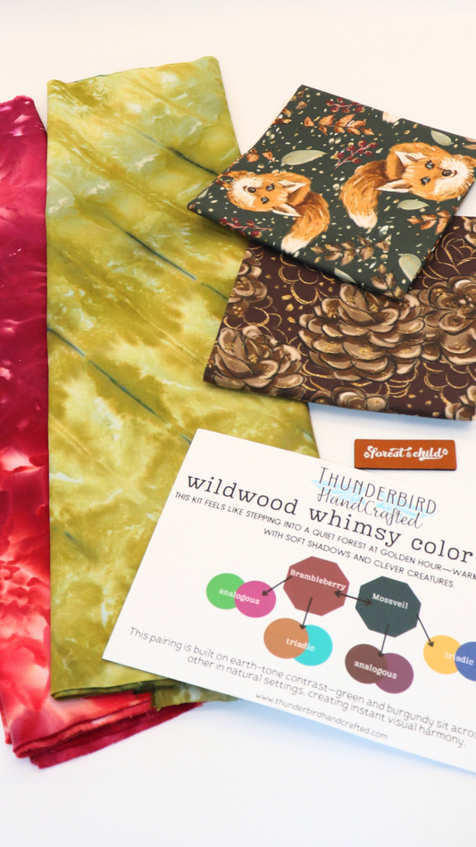 October 2025 DyeNamic Fabric Kit™ - Wildwood Whimsy