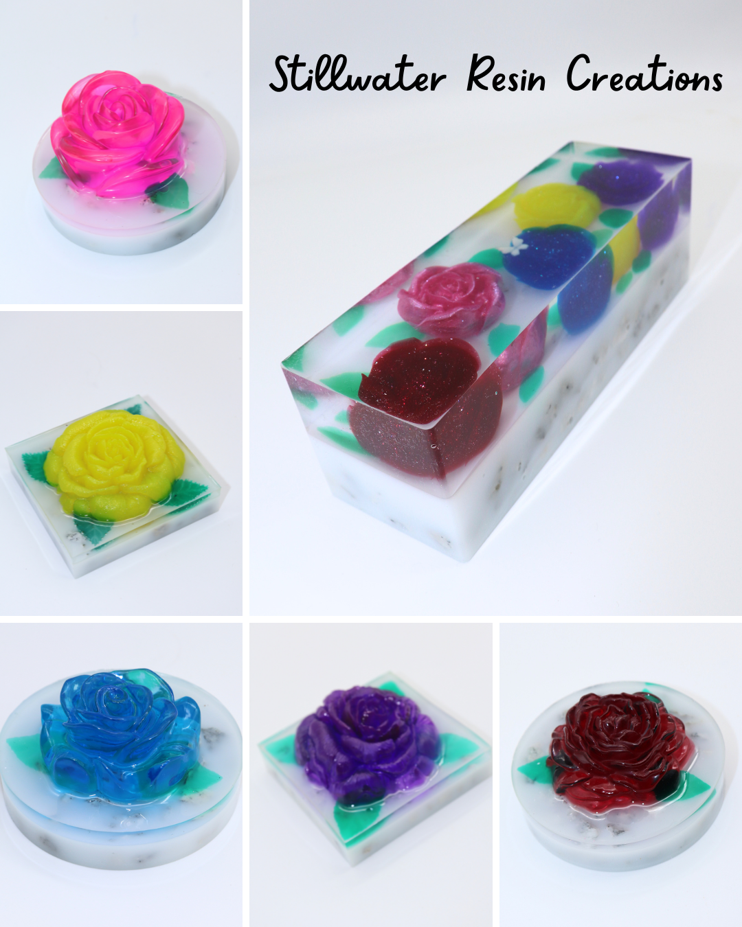 Rectangle Floral Pattern Weight - PREORDER