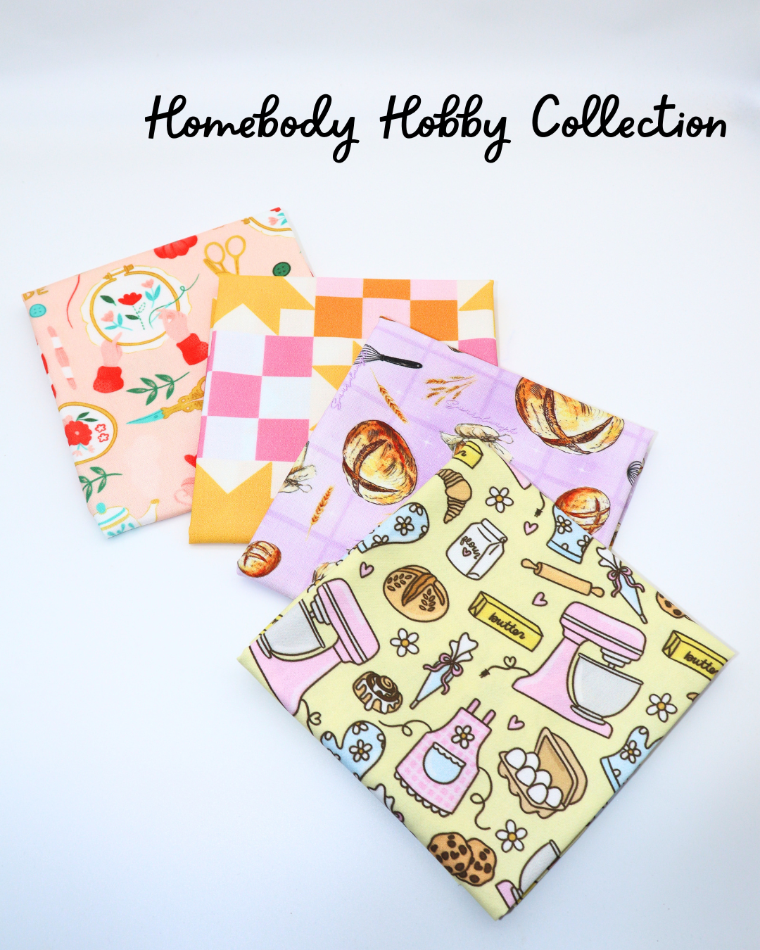Themed Kona Fat Quarter Packs of 4