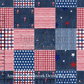 Americana Patchwork Denim Reg 12in - PREORDER