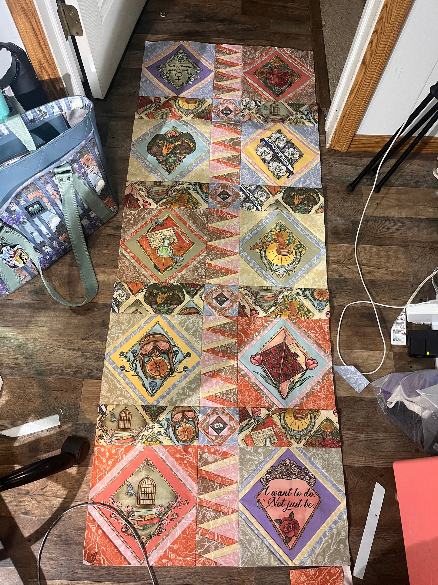 Women Before Us - Quilt Lover Panel (15% of profit donated to AAUW)