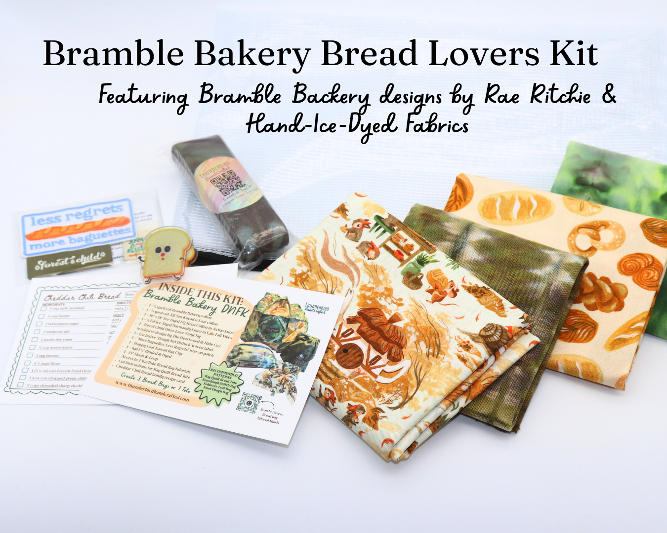Bramble Bakery Bread Lovers Kit - Includes Pattern, Recipe & More!