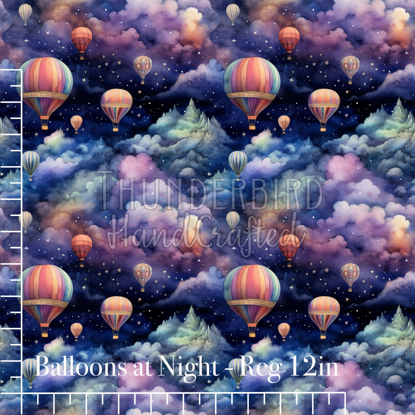 Balloons at Night (Reg 12in)