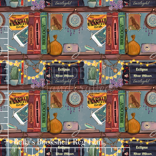 Bella's Bookshelf Reg 12 in - EXCLUSIVE