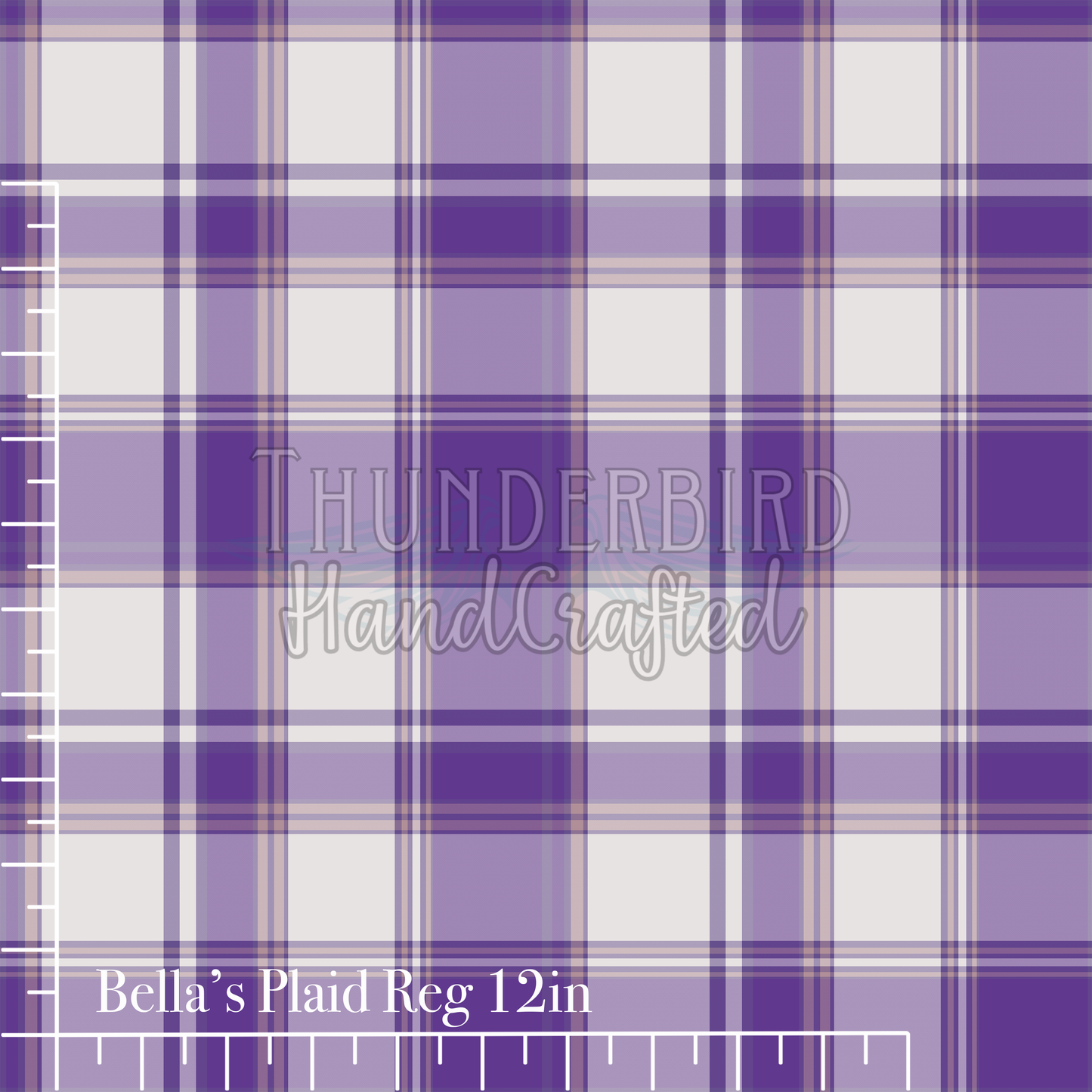 Bella's Plaid Reg 12 in - Available in Denim