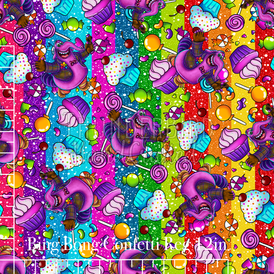 Bing Bongs Confetti Reg 12in