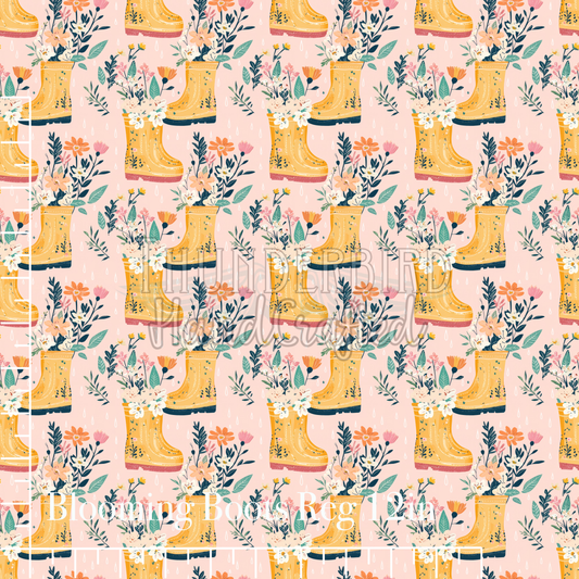 (April) Blooming Boots Reg 12in. - PREORDER