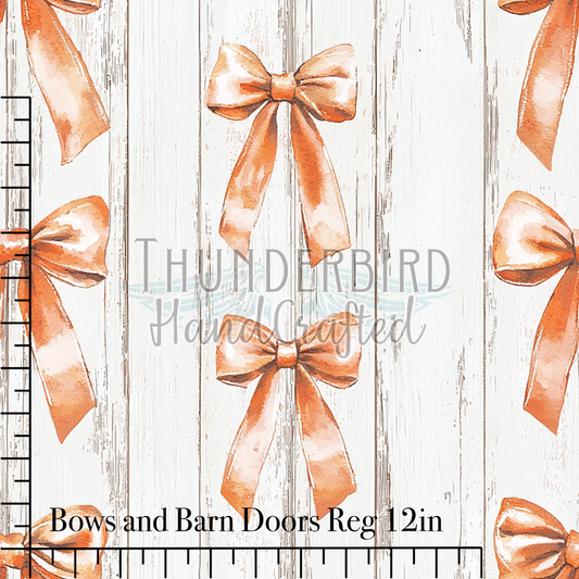 Bows and Barns Door Reg 12in