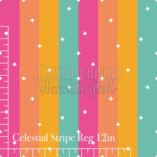 (February) Celestial Stripe Reg 12in. - PREORDER