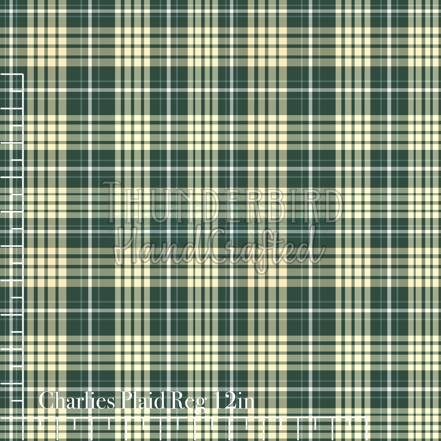 Charlie's Plaid Reg 12 in - Available in Denim