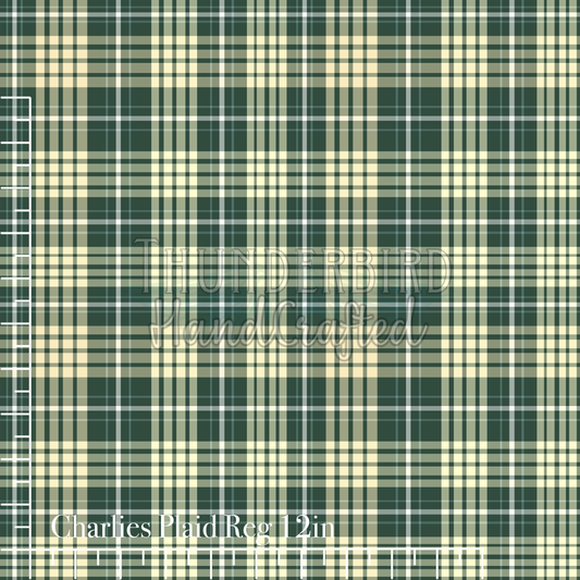 Charlie's Plaid Reg 12 in - Available in Denim