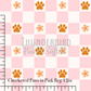 Checkered Paws in Pink Reg 12in - PREORDER