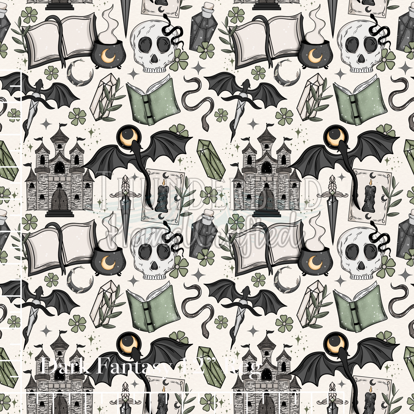 Half Yard Linen Cotton Canvas Prints