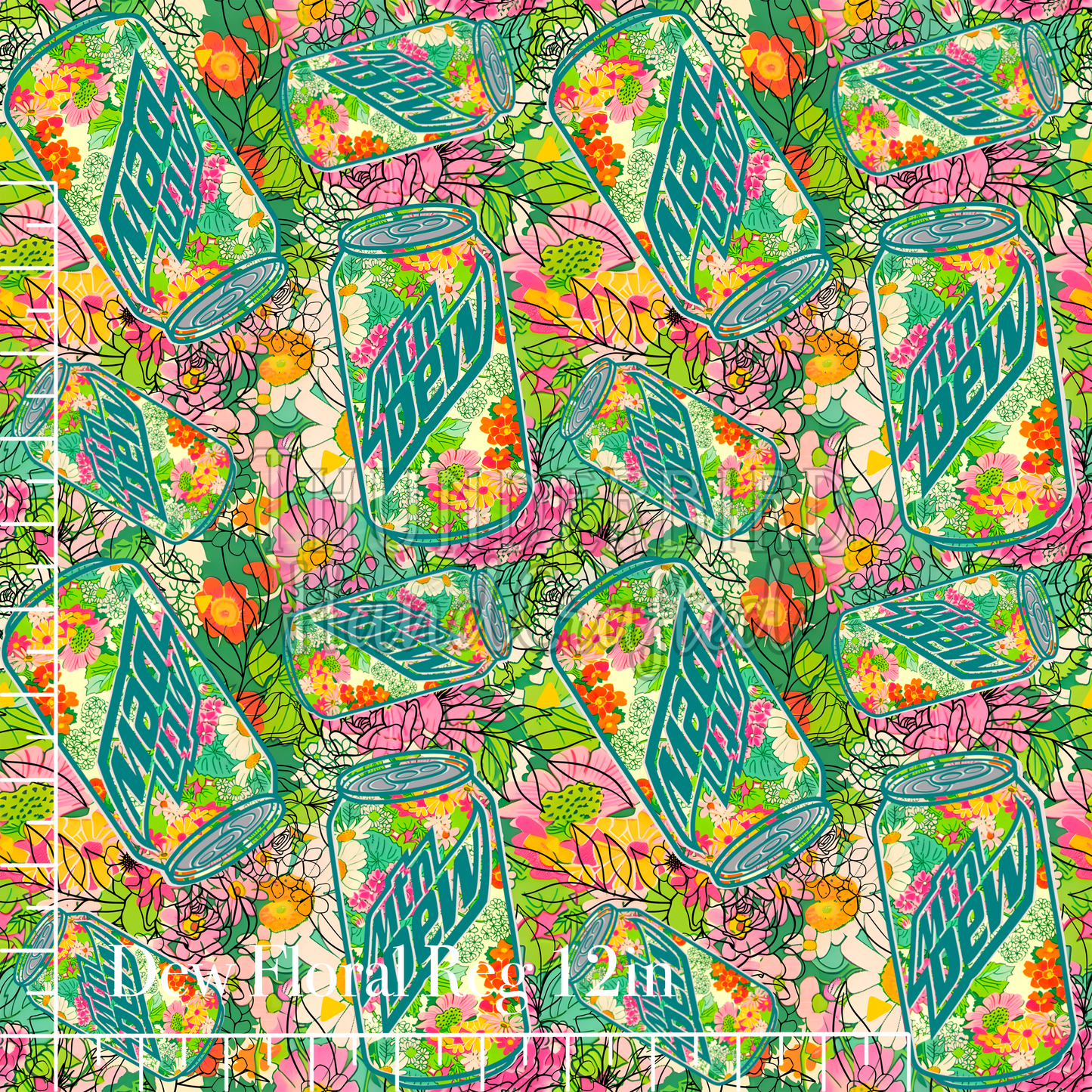 Dew Floral Reg 12in