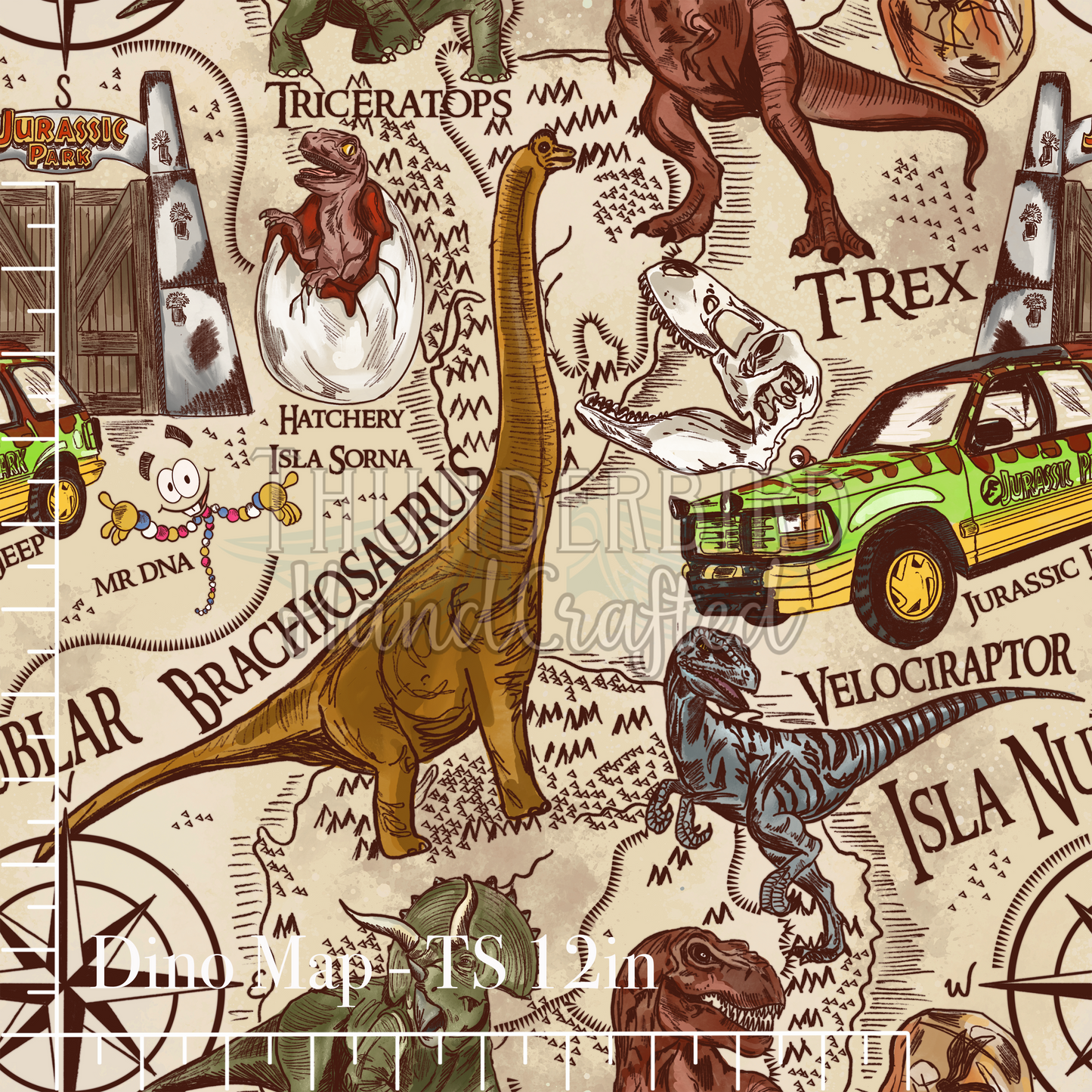 Dino Map TS 12in