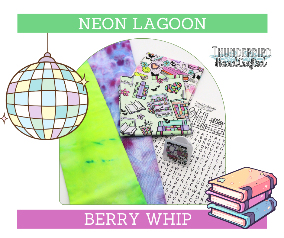January 2025 DyeNamic Fabric Kit™ - Ghosting You for My TBR