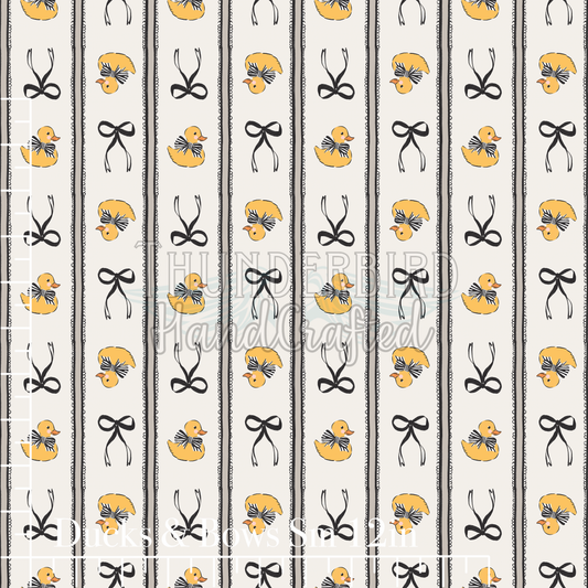 Ducks & Bows Sm 12in - PREORDER