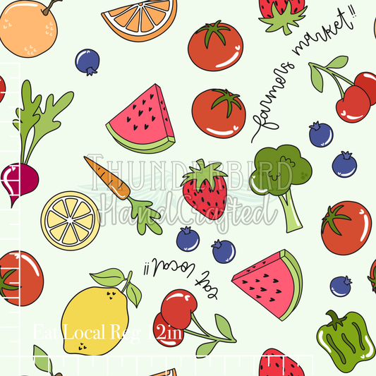 Eat Local Reg 12in - PREORDER