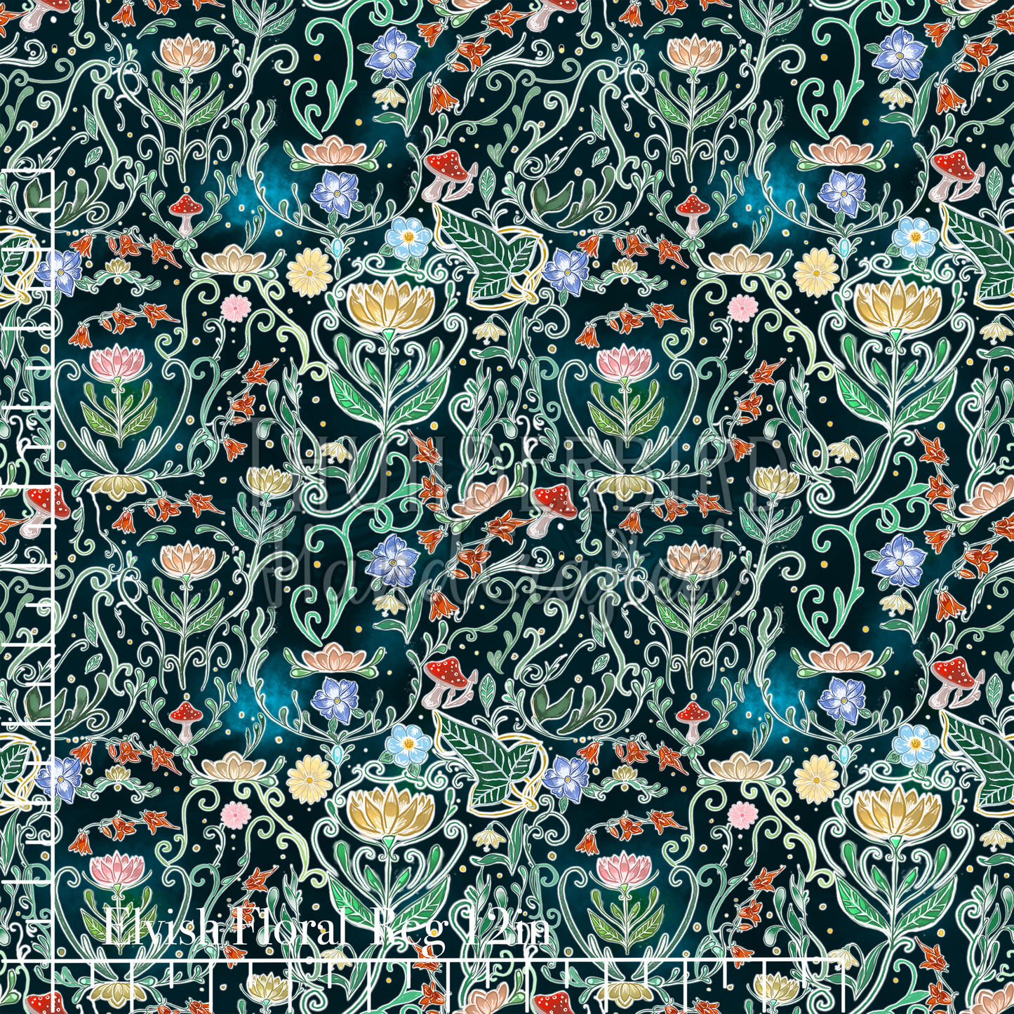 Elvish Floral Reg 12in