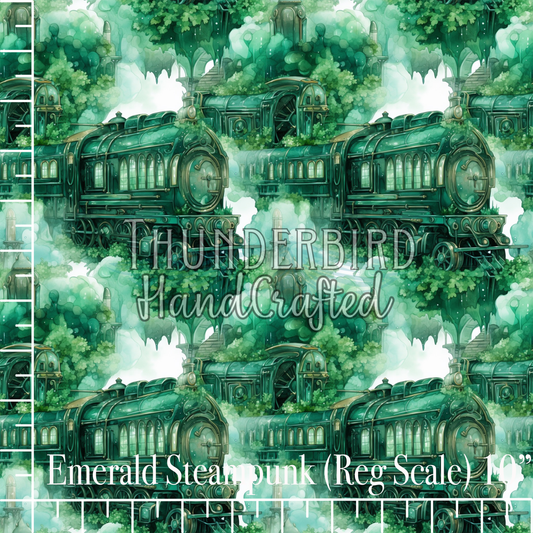 Emerald Steampunk Train (Reg)