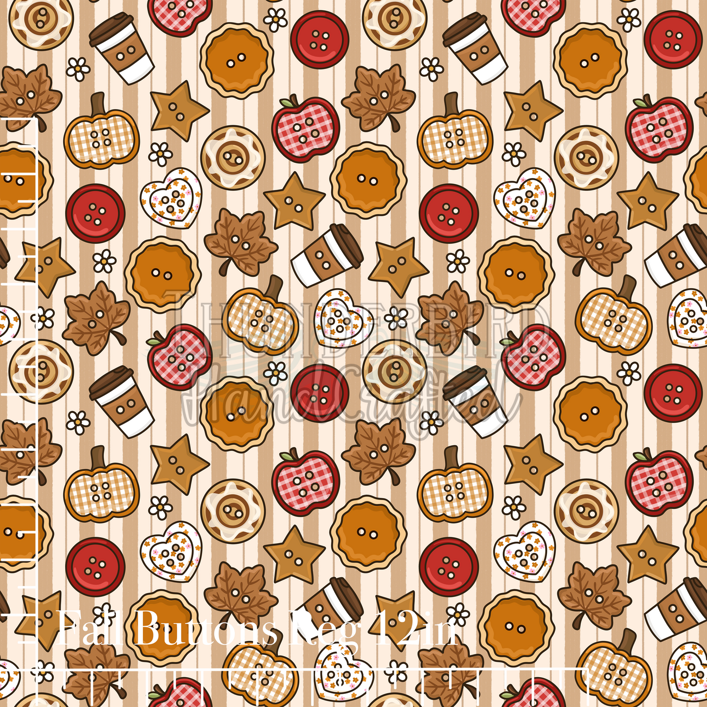Fall Buttons Reg 12in - PREORDER