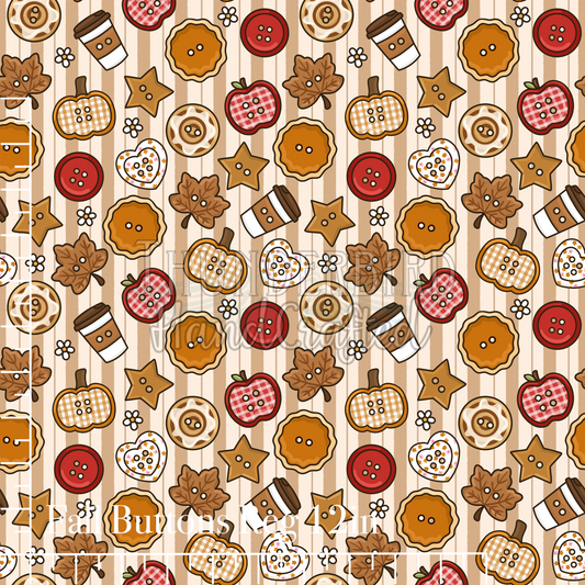 Fall Buttons Reg 12in - PREORDER