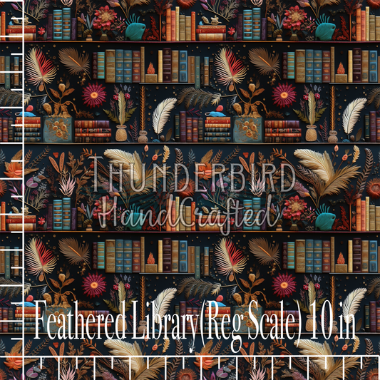 Feathered Library (Reg Size)