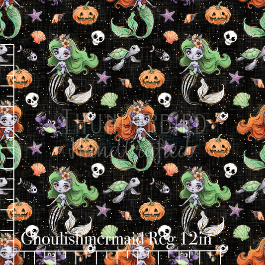 Ghoulish Mermaids Reg 12in