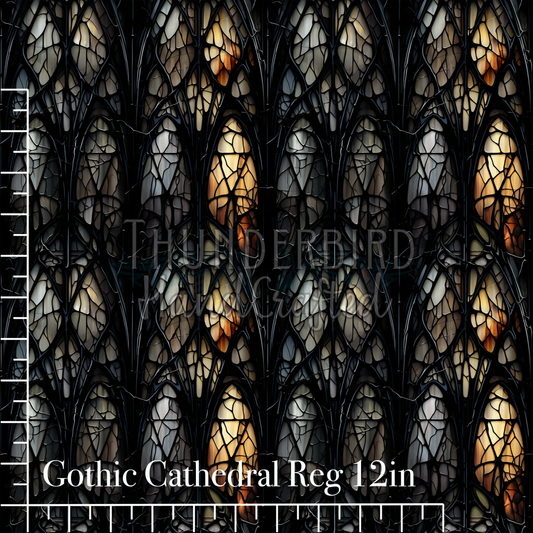 Gothic Cathedral Reg 12in
