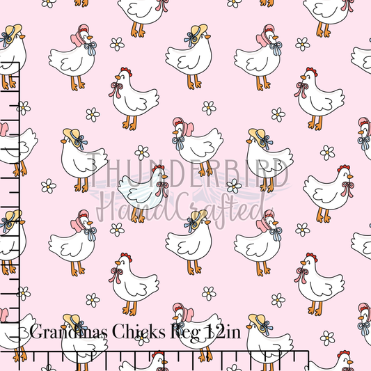 Grandmas Chicks Reg 12in - PREORDER