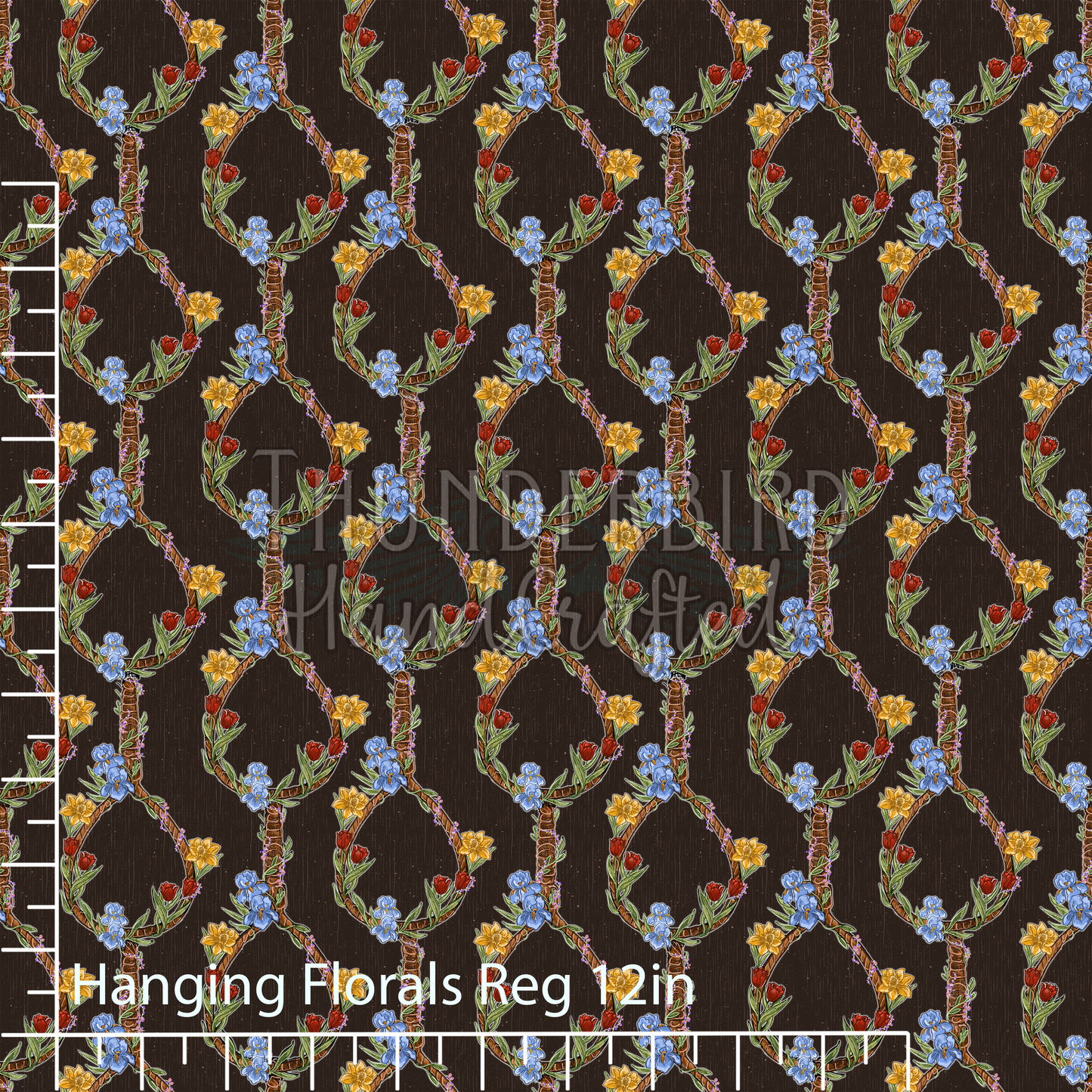 Hanging Florals Reg 12in EXCLUSIVE - PREORDER
