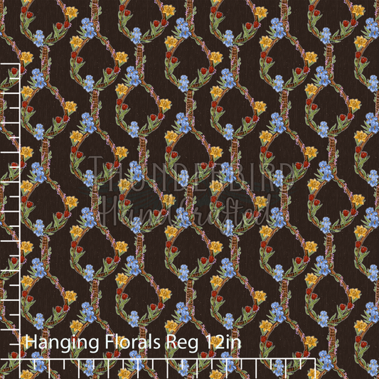 Hanging Florals Reg 12in EXCLUSIVE - PREORDER