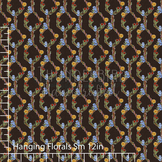 Hanging Florals Sm 12in EXCLUSIVE - PREORDER