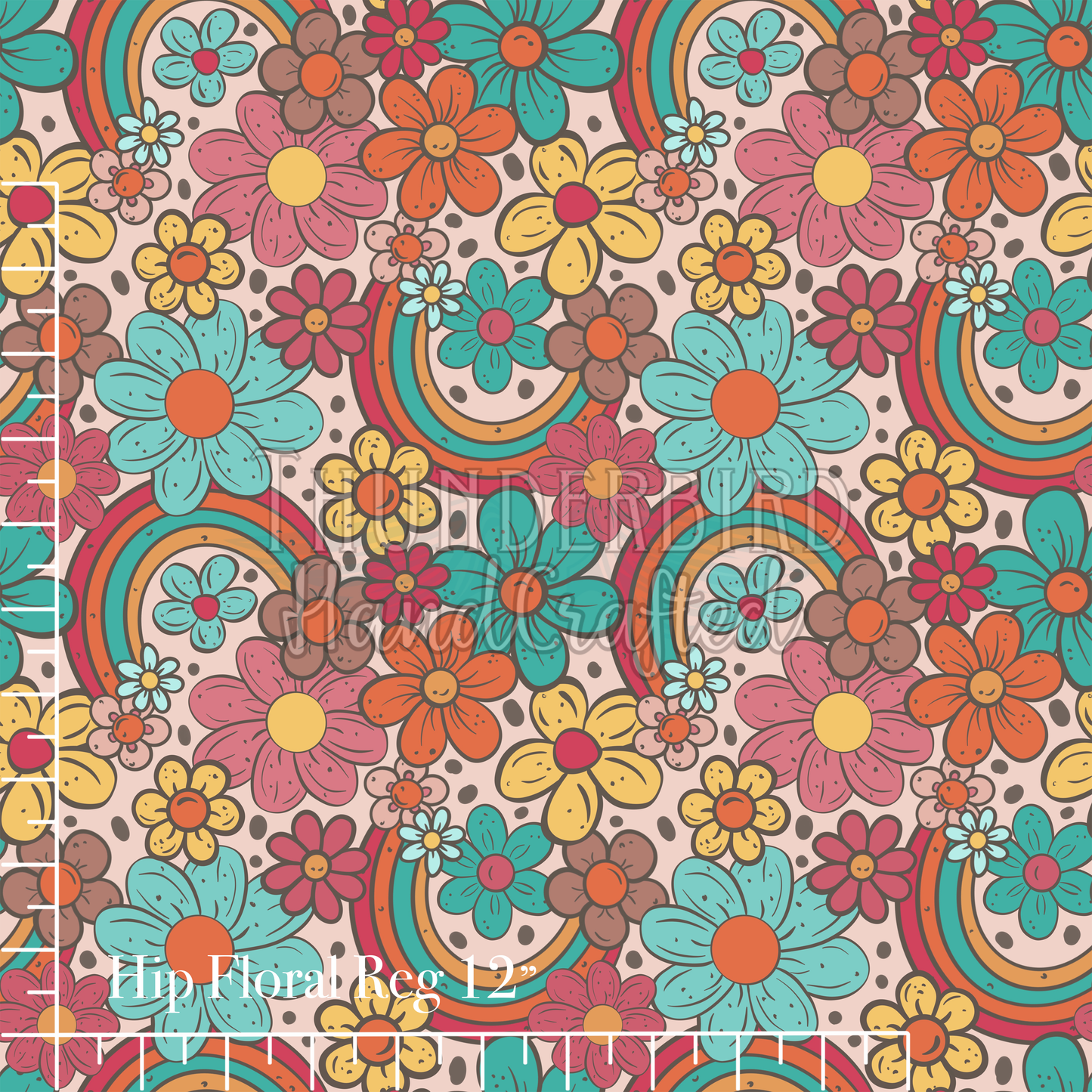 Hip Floral (Reg 12in)