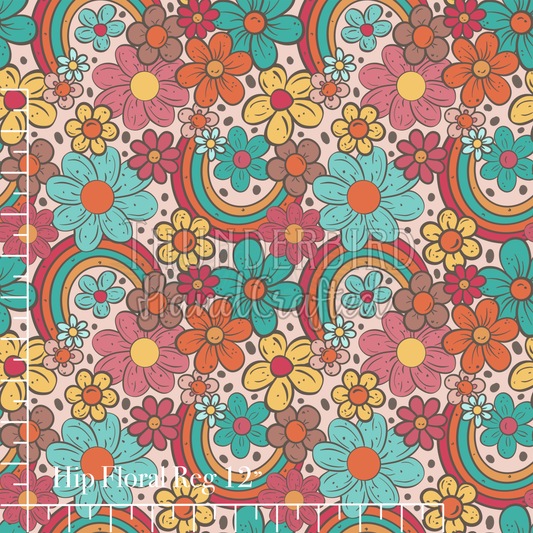 Hip Floral (Reg 12in)