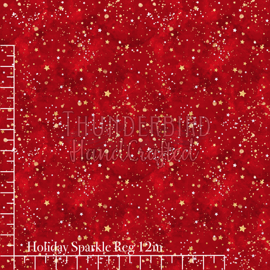 PREORDER - Red Sparkle Reg 12in